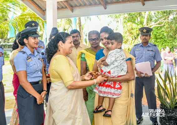 SLAF SEVA
VANITHA UNIT CONDUCTS A HOUSE WARMING CEREMONY